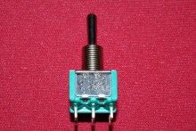 SPDT Toggle Switch, 6A 250VAC, Mom-Off-Mom, Solder