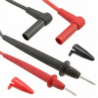 1kV 10A Test Leads Set, 1.22m PVC, Plug, Oscilloscope/Multimeter
