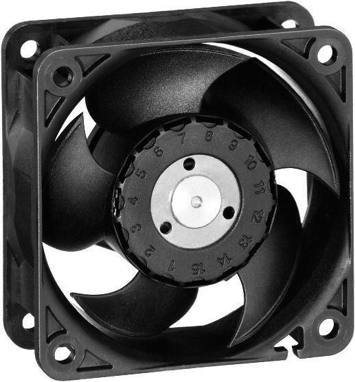 24VDC Axial Fan 60x25mm 6100RPM 23.5CFM Ball Bearing