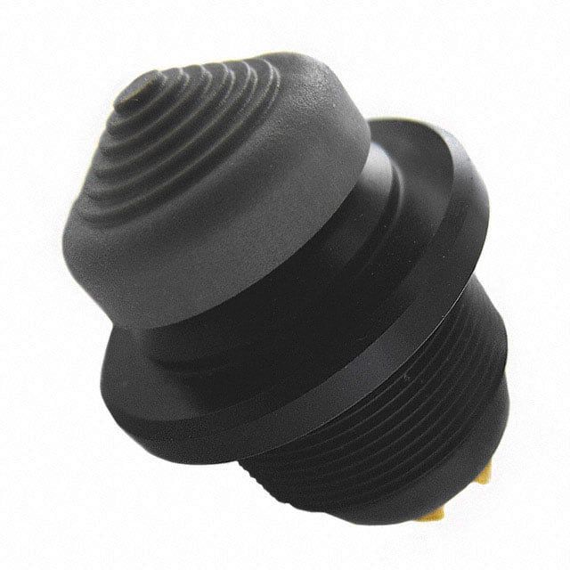 4PST Momentary Joystick Switch, 2A, 115VAC/28VDC, Solder, Panel Mount, IP68