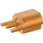 MMCX RF Connector, Female, 6GHz, 50R, Gold Plated