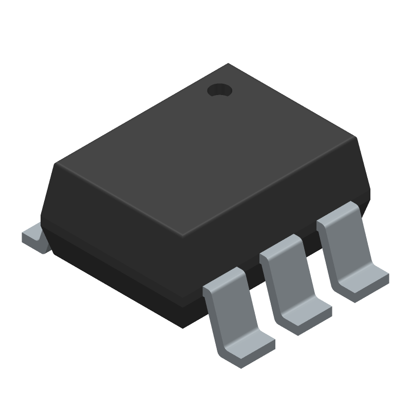1-Ch Optical SSR, 4kV Isolation, -40 to 85°C, DIP-6