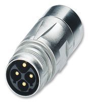 PHOENIX CONTACT         ST-5EP1N8A9K04S            Circular Connector Housing, PLUSCON Series, Receptacle, 6 Ways, Pin, Cable Mount