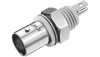 BNC RF Connector, 50 Ohm, Female, Straight, Panel Mount, 4GHz