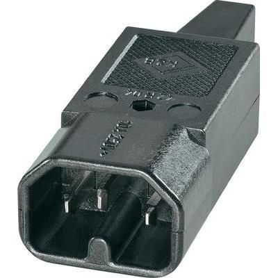 Hot wire connector C16 Plug, straight Total number of pins: 3 10 A Black K & B 42R042311 1 pc(s)