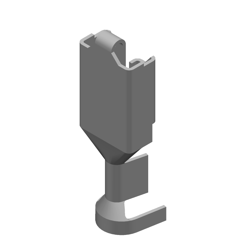 Female Receptacle Terminal, 18-14 AWG, Brass/Tin