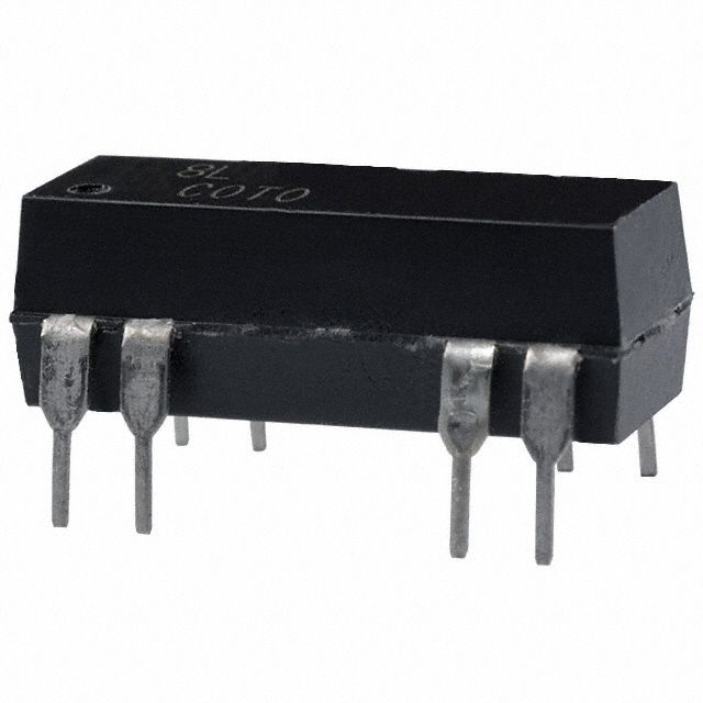 DPST Reed Relay 5VDC 500mA, Through Hole, DIP