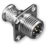 Flange Mount Circular Connector, 4-Pin, SKT, RCP, -55°C to 150°C