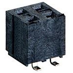 50 Pos 2mm Vertical SMD Receptacle, Gold Bronze Contacts