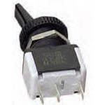 Switch Toggle ON ON SPDT Paddle Quick Connect/Solder 6A 250VAC Panel Mount with Threads Bulk