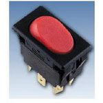 Switch Rocker ON ON SP Quick Connect Rocker 15A 277VAC