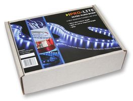 LED STRIP LIGHT KIT, YELLOW, 2M; Light Strip Length:2m; No. of LEDs:120LEDs; Illumination Colour:Yellow; Input Voltage:12VDC; Input Power:-; IP Rating:IP54; Product Range:-; LED Colour:Yellow; Operating Temperature Max:85°C; Operating Temperature Min:-40°C; Packaging:Each; Power Module Configuration:LED Strip; Power Rating:35mW; Supply Voltage:12V