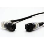 Micro-Change (M12) 4 Pole, Female (Straight) Single End Cordset with LEDs, 4-22