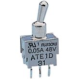 Toggle switch on-off-on   1 P, ATE1E-2M3-10, Fujisoku