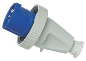 Conn Inlets PL 2Power/1Ground POS Screw ST Cable Mount 3 Terminal 1 Port