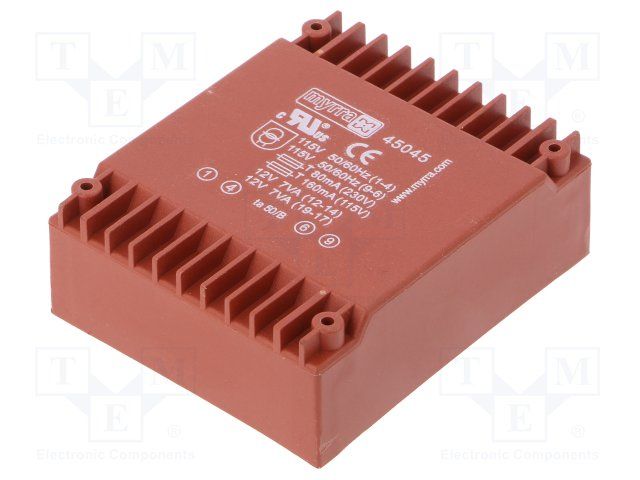Power Transformer 4000Vrms 14VA 20 Terminal PC Pin Thru-Hole