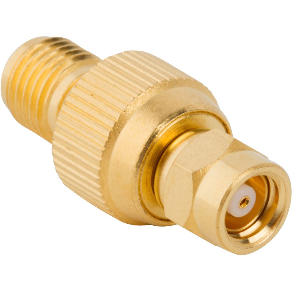 RF Adapter SMA Female to SMC Male, Straight, 50R, Gold