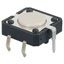 Tactile Switch, 12x12x4.3mm, 50mA, 24VDC, SPST, Through Hole