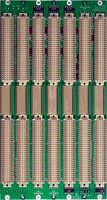 BACKPLANE 6U 3 CHAN VME J1/J2/J0
