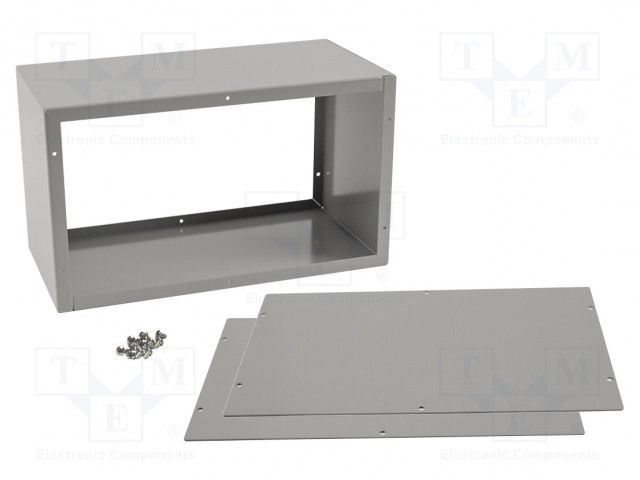 BOX STEEL GRAY 12L X 7W