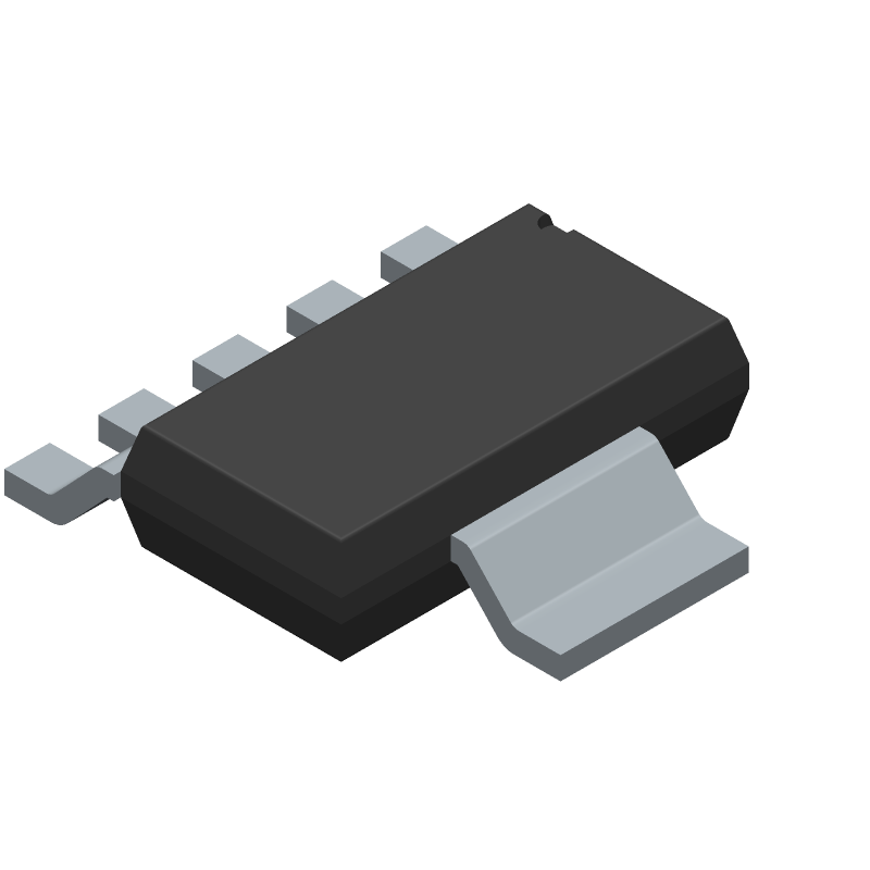 500-mA, 10-V, low-dropout voltage regulator with enable 5-SOT-223 -40 to 125