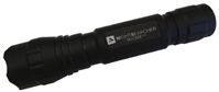 Nightsearcher LED Compact Torch Rechargeable Lithium Ion, Black, Aluminium Case