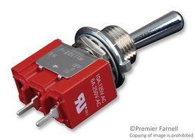 SWITCH TOGGLE SPST STR PC