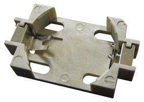 BATTERY HOLDER, DIP, 20MM; Battery Sizes Accepted:Coin Cell - 20mm; No. of Batteries:1; Battery Holder Mount:Through Hole; SVHC:No SVHC (15-Jun-2015); Accessory Type:Coin Cell Battery Holder; Battery Terminals:PCB Pins; For Use ;RoHS Compliant: Yes