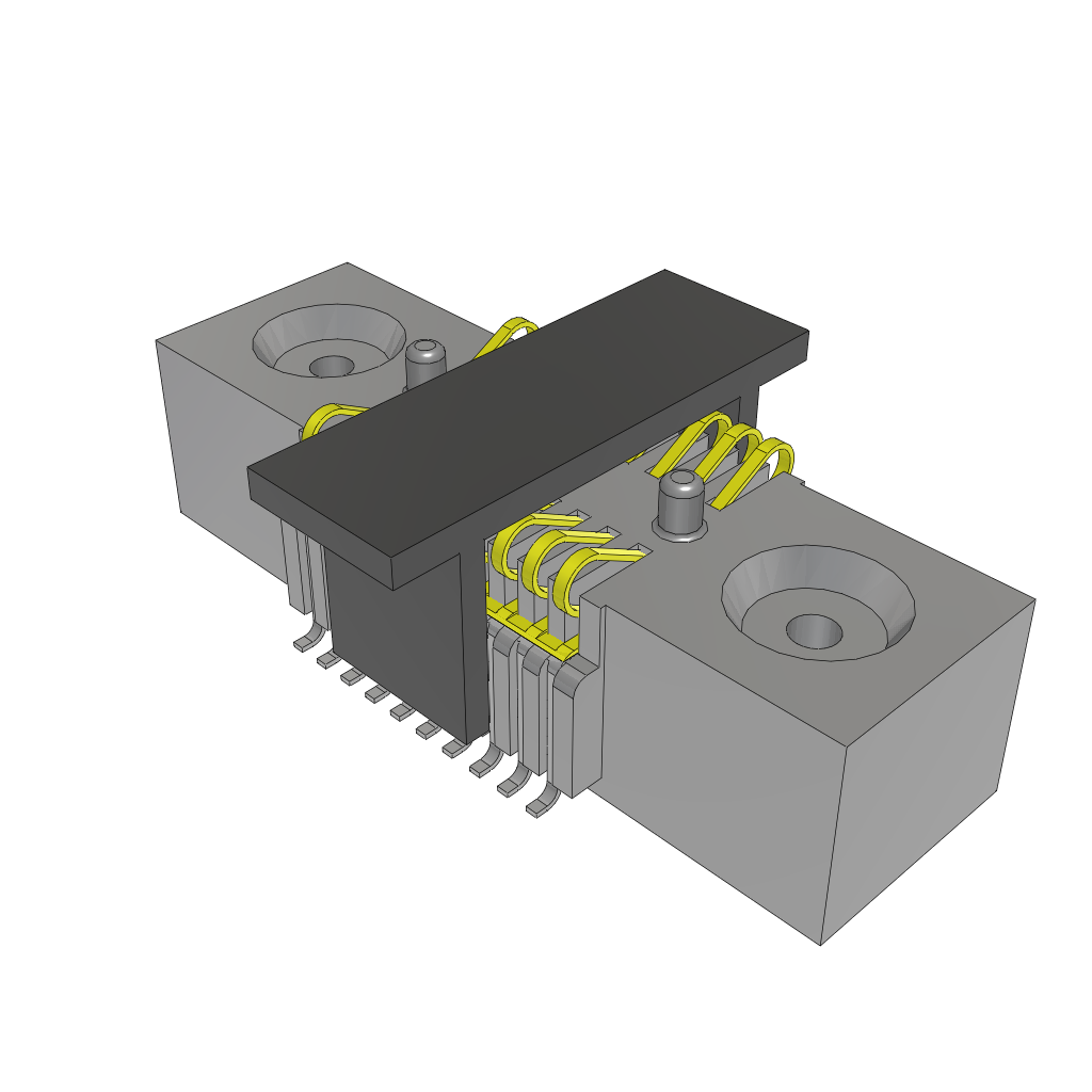 Conn One Piece Board Stacker HDR 20 POS 1mm Solder ST SMD Tube
