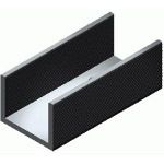 Heat Sink Passive TO-220 U-Extruded Screw Mount Aluminum 28K/W Black Anodized