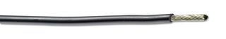 22AWG ETFE Hook-Up Wire, 600V, Tin Coated Copper, Black