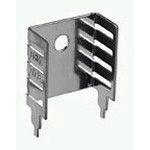 Copper TO-220 Heat Sink, 25.8°C/W, Thru-Hole, Tin