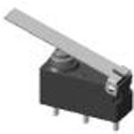 SPDT Snap Action Switch, 2A 125VAC, Lever, Wire Lead