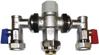 Altecnic Brass Thermostatic Washroom Valve, 22mm Compression