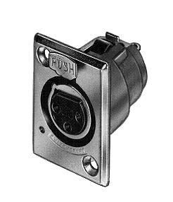 Conn XLR Connector F 5 POS Screw ST Panel Mount 5 Terminal 1 Port