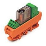 DPDT 6A 250VAC General Purpose Relay, 24VDC Coil, DIN Rail