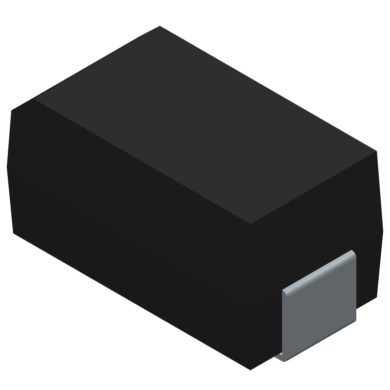 Rectifier Diode, Schottky, 1 Element, 1A, 80V V(RRM), Silicon, DO-214AC, SMA, 2 PIN