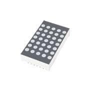 5X7 DOT MATRIX DISPLAY, HIGH EFFICIENCY RED/GREEN, 30mm, ROHS COMPLIANT PACKAGE-18