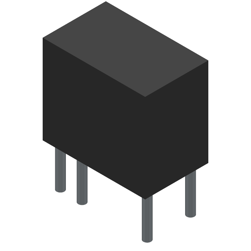 12VDC SPDT Signal Relay 1A THT DIP
