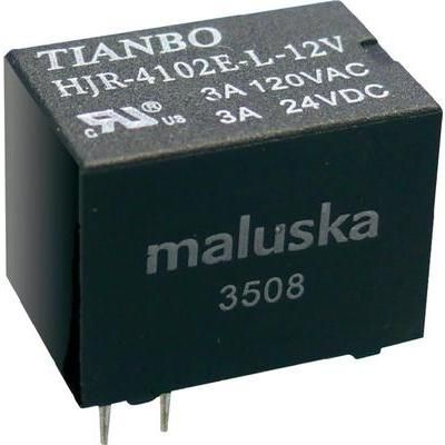 Tianbo Electronics HJR4102E-L-24VDC-S-Z PCB Mount Relay