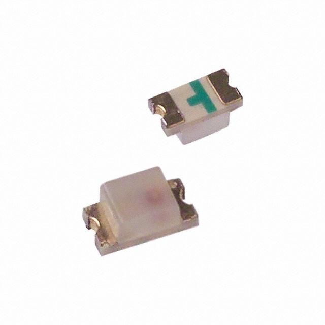 Green LED Emitter, 0603 SMD, 572nm, 20mA, 170° Viewing Angle