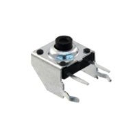 Keypad Switch, SPST, Momentary, 12VDC, 50mA, Right Angle, Through Hole