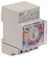 1 Channel Analogue DIN Rail Time Switch Measures Hours, 230 V ac