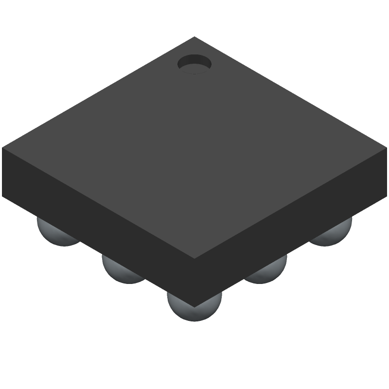 1-Ch 2.5W Class-D Audio Amp, 2.5-5.5V, 4R, BGA