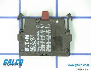 EATON MOELLER   M22-K01   CONTACT BLOCK, 1NC, SCREW