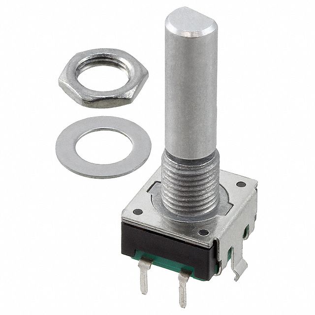 Mechanical Encoder Rotary Incremental Flat 0.007N.m Straight Quadrature Digital Square Wave 24PPR Through Hole PC Pin