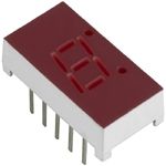 Red 7-Seg LED Display, 1-Char, 7.62mm, 240mA, PDIP