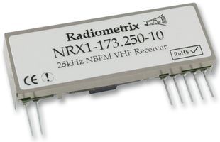 RADIOMETRIX         NRX1-173.250-10             RF MOD, RX, FM, 173.250MHZ, 10KBPS