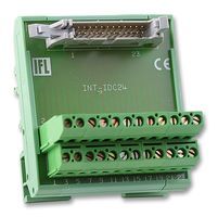 M JAY         IFM IDC 14             Terminal Block Interface, IDC 14 Position Plug, Screw Type 14 Position Terminal Block, 1 A, 250 V