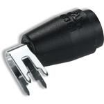 4mm Safety Banana Jack F, RA, Solder, Thru-Hole, 1 Port, 25A